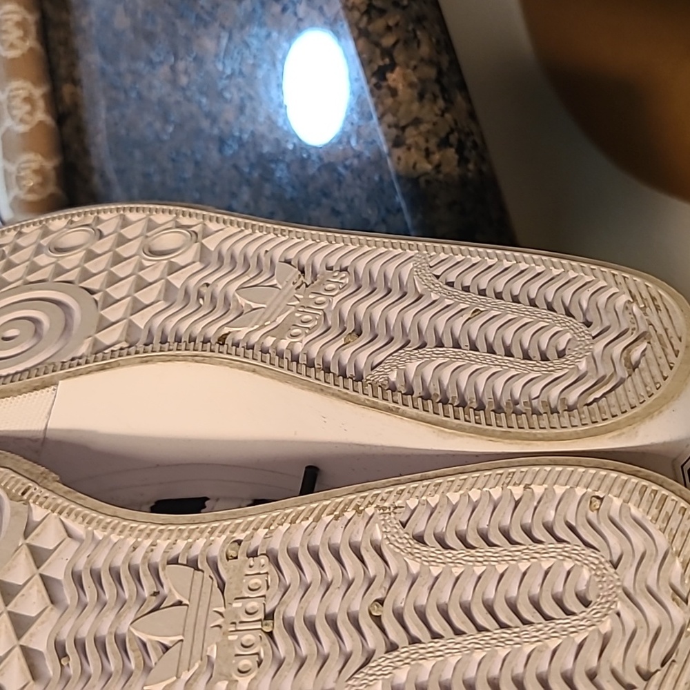 adidas Navy and White Platform Sneakers - Picture 3 of 3
